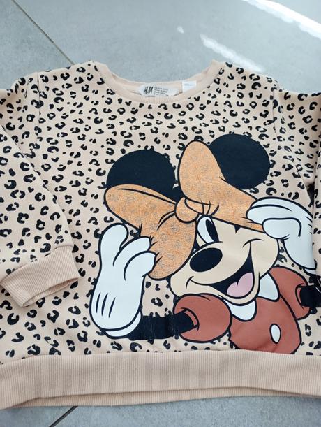 Minnie mouse mikina h&m 110/116, h&m,110