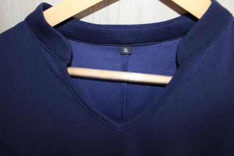 Tmavo modré šaty č.xl, xl