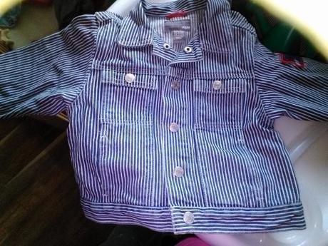 Rifľová bunda, h&m,92