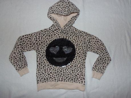 Mikina s premieňacími flitrami, colours of the world,134