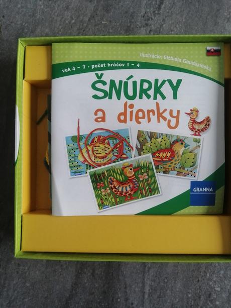 Šnúrky a dierky 4+, 