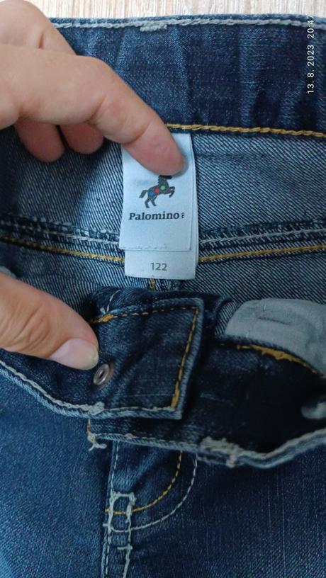 Krátke nohavice, palomino,122