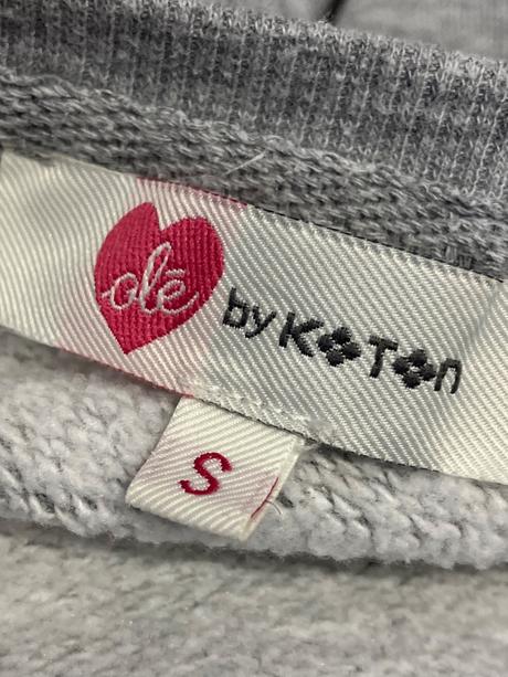 Dámska mikina s potlačou a nápisom sivá (s), s