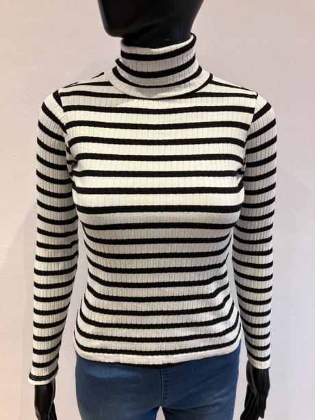 Dievčenský pásikavý rolák zara (152), zara,152