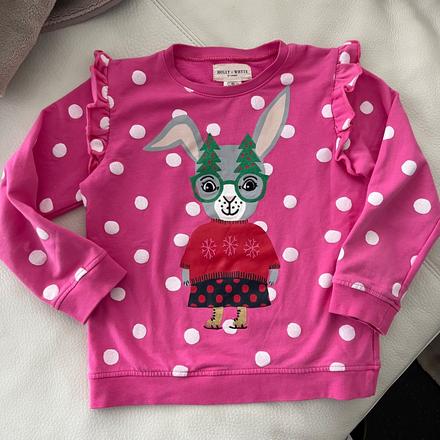 Vianočná mikina holly&white by lindex vel.4-6, 116