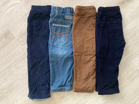 Nohavice zateplené, h&m,86