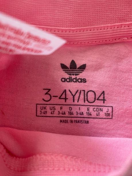 Dievčenské tricko, adidas,104