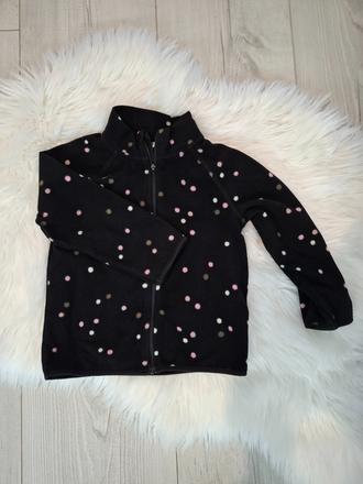 Fleecova mikina, h&m,110