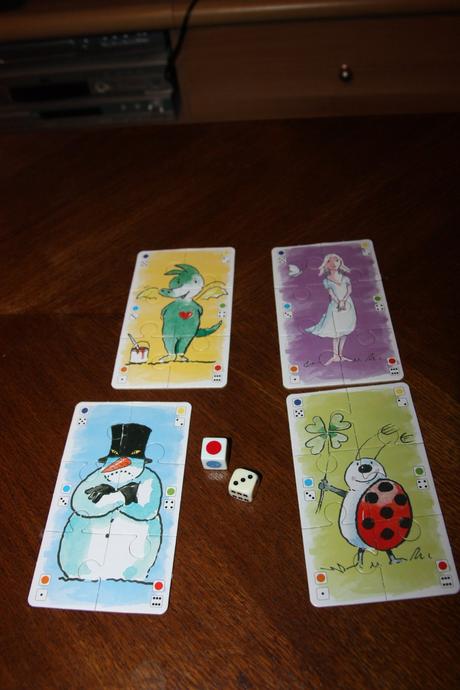 Tabaluga- hoď kockou a skladaj - od 3 rokov, 