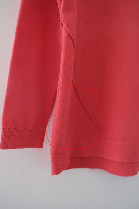 Jahodovo červený pulóver, 40