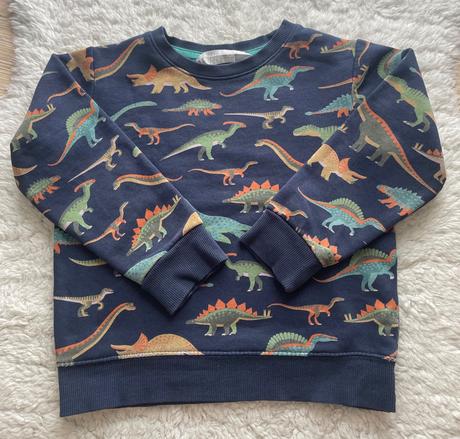 Modra teplakova suprava dinosaury h&m, h&m,98