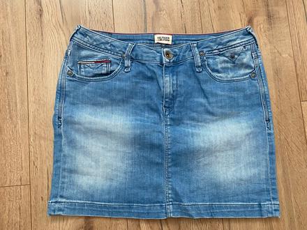 Riflova mini sukna tommy hilfiger, tommy hilfiger,m