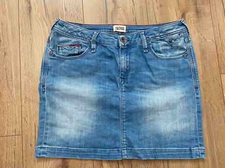 Riflova mini sukna tommy hilfiger, tommy hilfiger,m