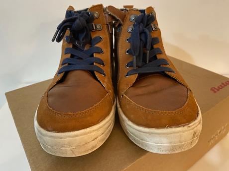 Stylove hnede clenkove topanky baťa, baťa,35