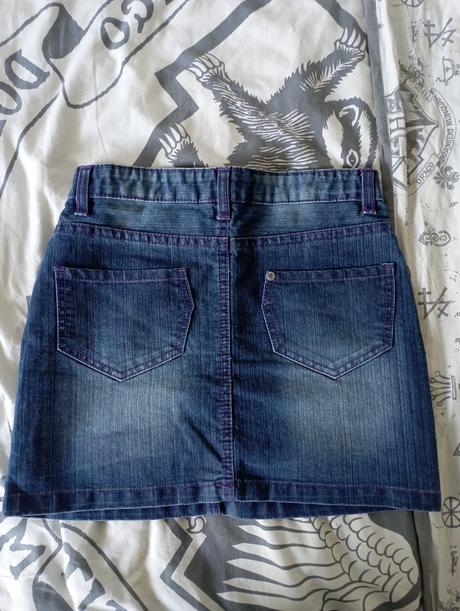 Dievčenská rifľová sukňa, kik,140