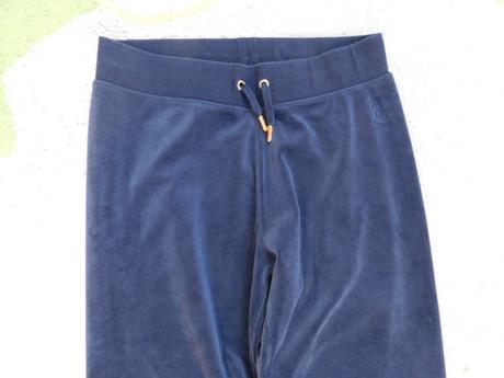 Zamatové tepláky juicy couture, s