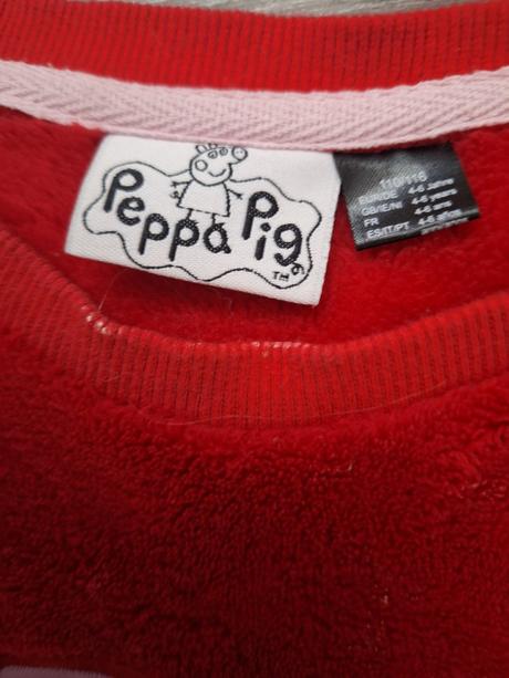 Teply svetrík pepa pig (110/116), 116
