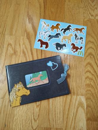 Fotoalbum s nálepkami "koníky",