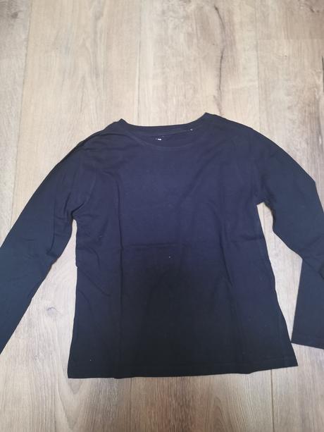 Tricka s dlhym rukavom 11 ks, h&m,134