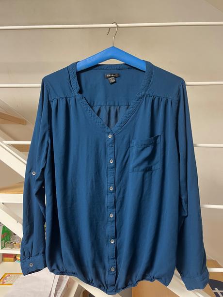 Blúzka rollup rukávy, amisu,xl