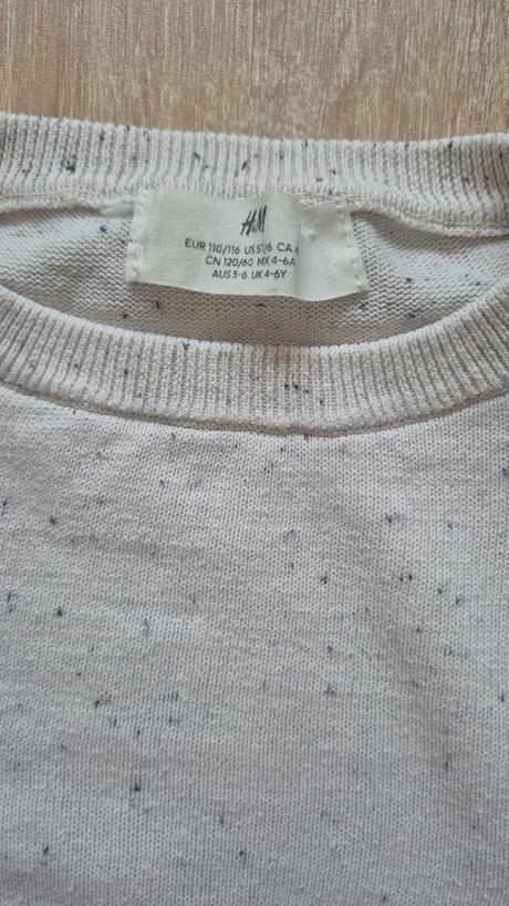 Pulover h&m 110/116, h&m,110