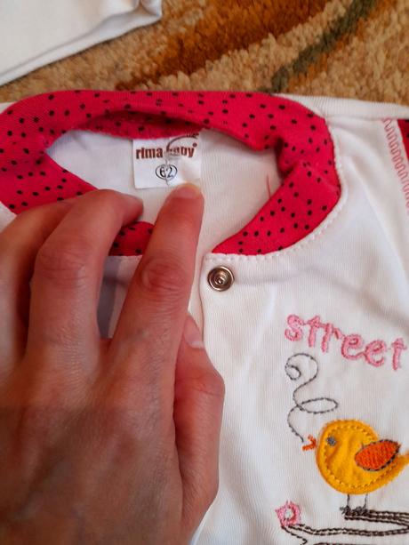 Dupačky s čiapkou, 62