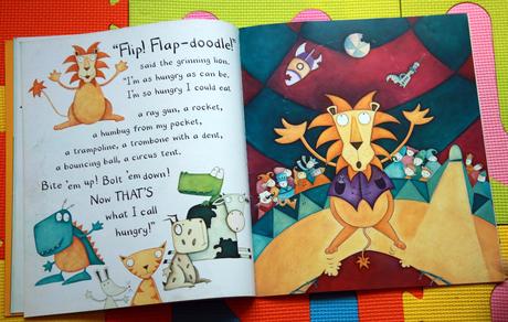 The ravenous beast story book - p, 