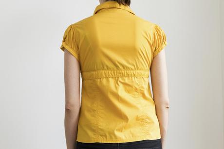 Žltá blúzka, stradivarius,l