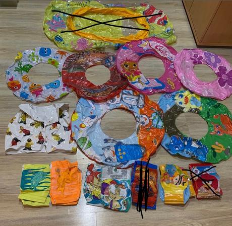 Rukavniky  do vody vesta na plávanie kolesa, 