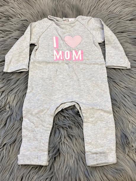 Dievčenský overal s nápisom mom (62), dopodopo,62