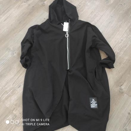 Dlhá mikina na zips, 