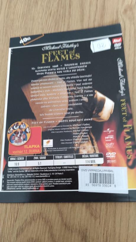 Dvd feet of flames,