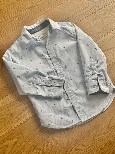 Košeľa s kotvami, h&m,104