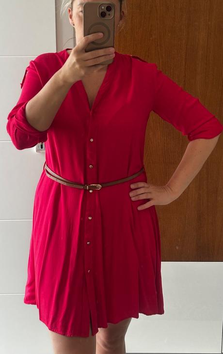 Košeľove šaty, gate,m