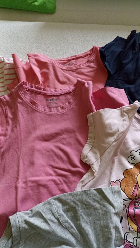 10x tričko s krátkym rukávom 122/128, lupilu,122