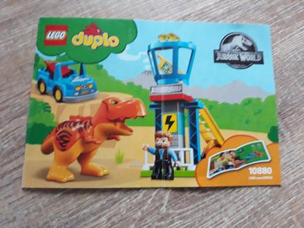 Lego t-rex a veza 10880, 