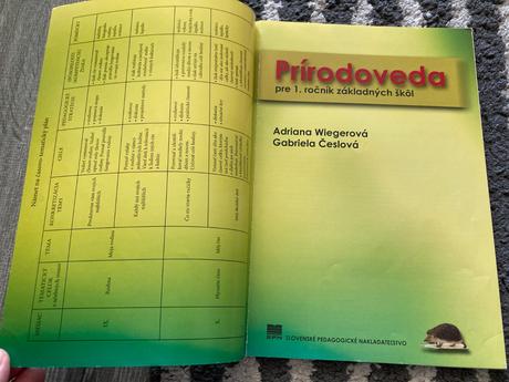 Prírodoveda pre 1. ročník základnej školy (2009), 
