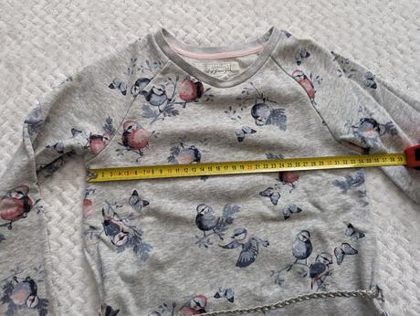 Vtáčikové šaty h&m 122/128, h&m,122