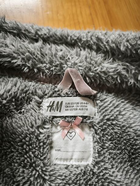 Teplá vestička h&m, h&m,122
