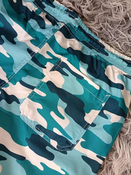 Maskáčové šortky, c&a,158