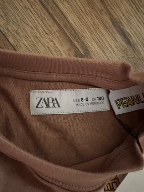 Tričko zara peanuts, zara,128