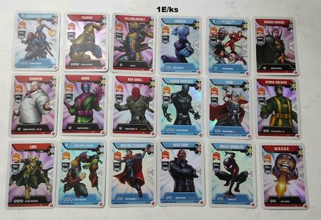 Kartičky mission arena iba vybalené, 