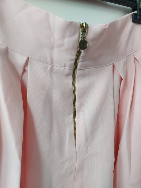 Svetloružová dlhá sukňa, 42