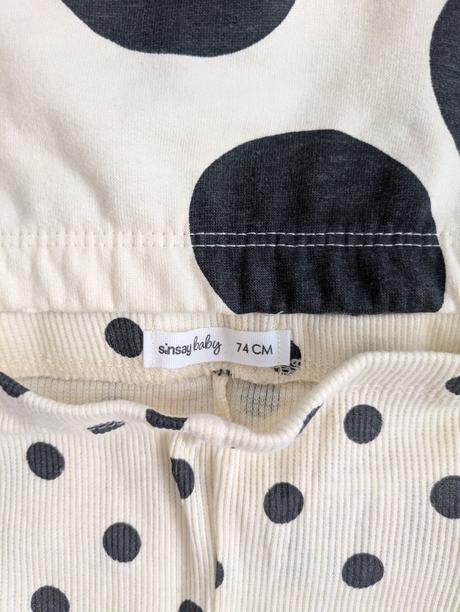 Bodkovaná súprava, sinsay,74