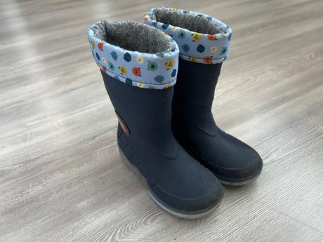 Chlapčenské zateplené gumáky, lupilu,24