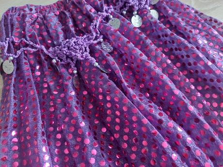 Sukňa na brušné tance 104-122, 110