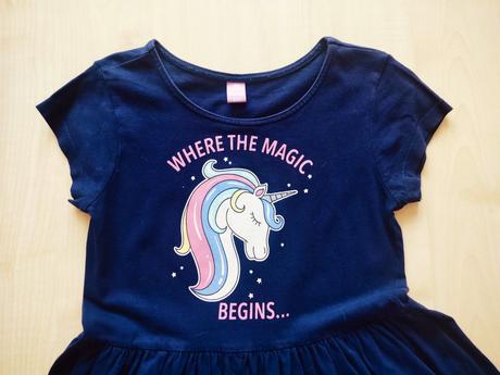 Šaty s jednorožcom, dopodopo,128