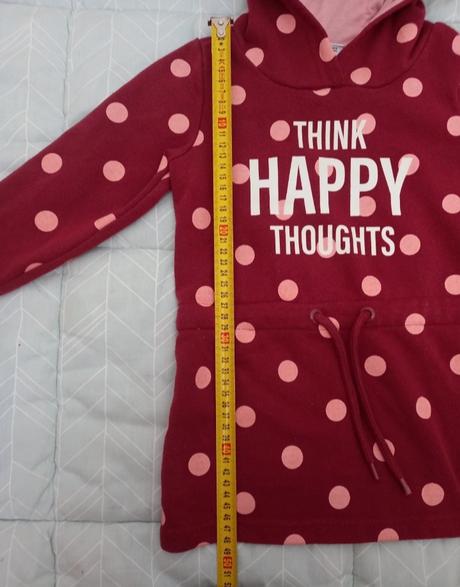 Mikinové šaty, tunika, dopodopo,104