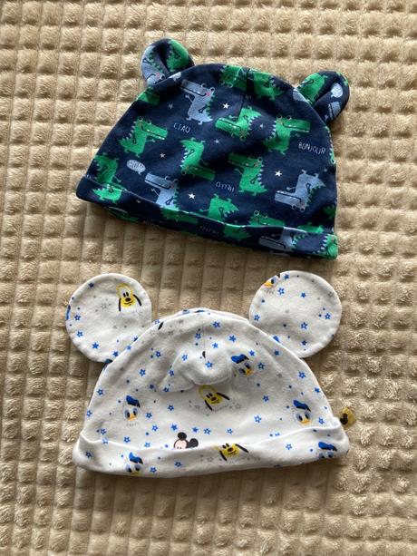 Tenké čiapky s uškami, disney,68