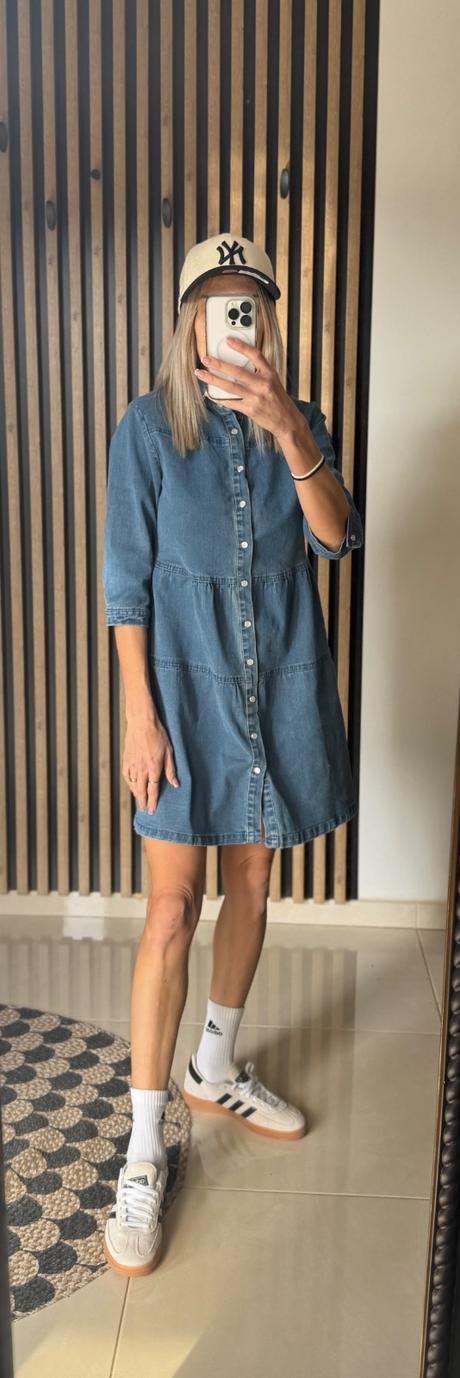 Denim šaty, xs